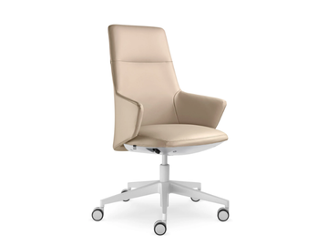 MELODY DESIGN 786-FR F40-N0 - Height-adjustable office chair with 5-Spoke base with armrests by LD Seating - view 2